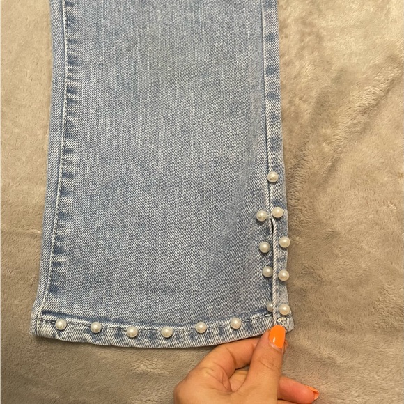 Beautiful girls pants with pearls new - Picture 4 of 12